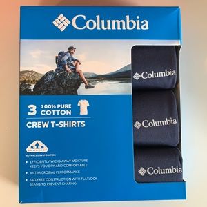 Columbia crew undershirts